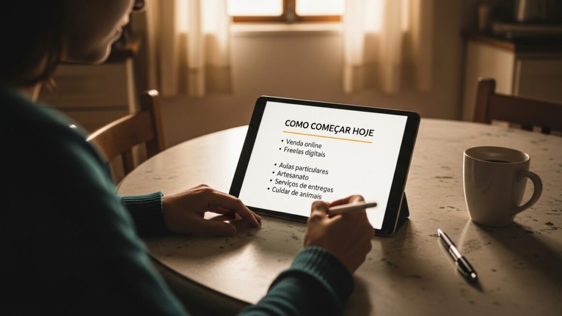 Quem tem pequena renda precisa fazer renda extra? Veja como começar hoje