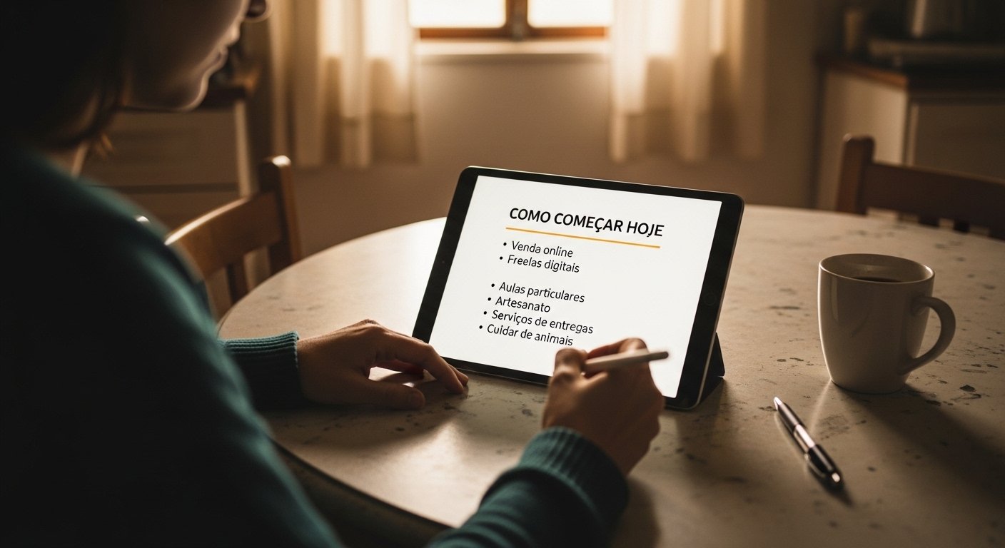 Quem tem pequena renda precisa fazer renda extra? Veja como começar hoje