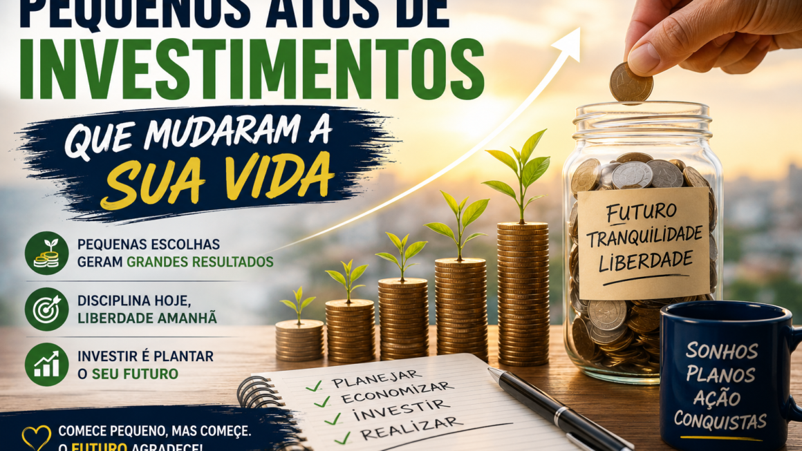 Pequenos Atos de Investimentos Que Mudaram a Sua Vida