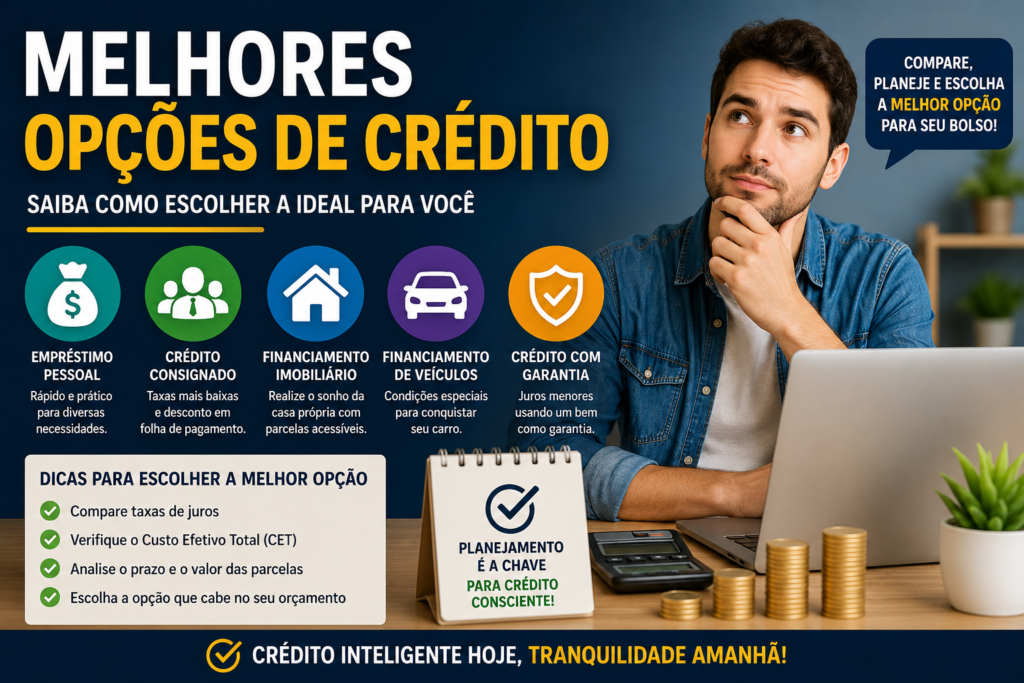 Melhores Opções de Crédito