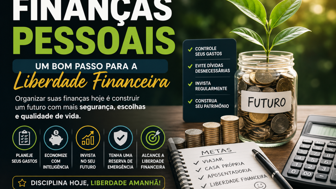 Finanças Pessoais: Um Bom Passo para a Liberdade Financeira