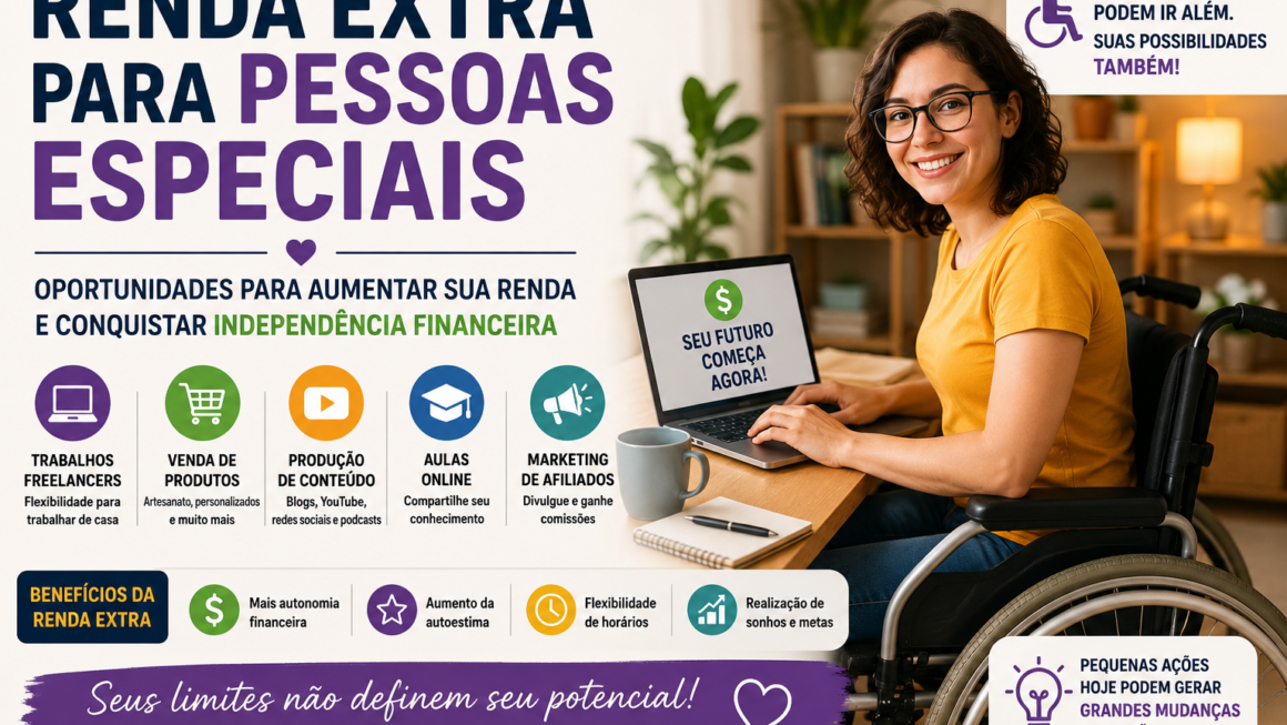 Renda Extra para Pessoas Especiais: